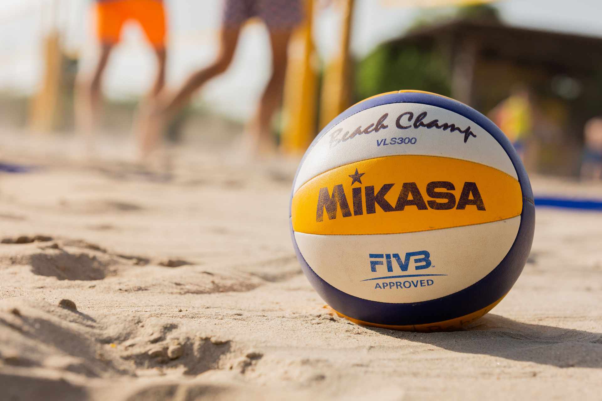 Mikasa Ball in Großaufnahme